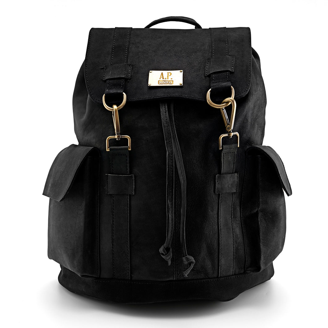 Leder Backpack 